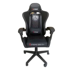 Ghế Gaming EXTREME ZERO S+ chân xoay ngả lưng 160 – Màu Đen