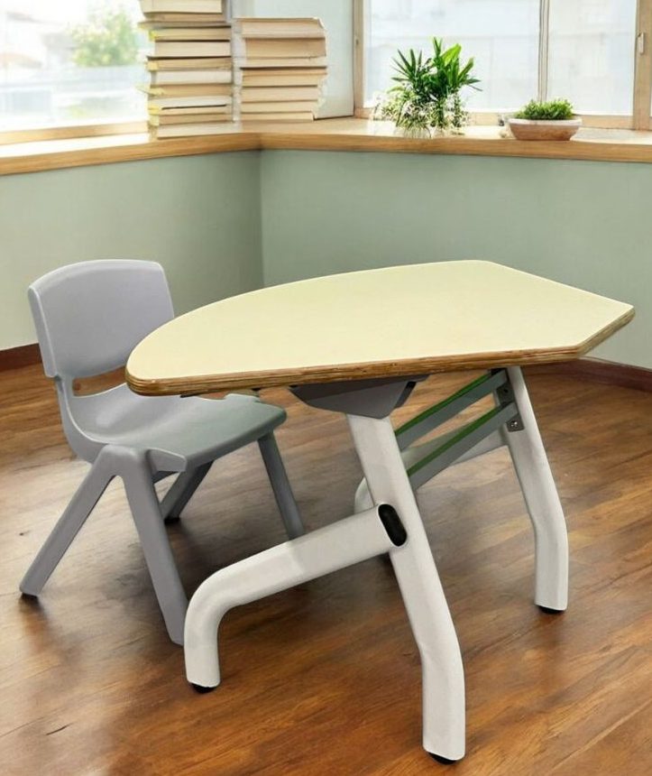 Ghế nhựa đúc trung học cao cấp, xếp gọn – HVK-GD-G03