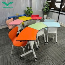 Alternative view of Bàn học gấp gọn Thập Nguyệt Đơn – Thiết kế Plywood an toàn, di chuyển linh hoạt - HVK-GD-B16