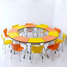Bàn học gấp gọn Thập Nguyệt Đơn – Thiết kế Plywood an toàn, di chuyển linh hoạt - HVK-GD-B16