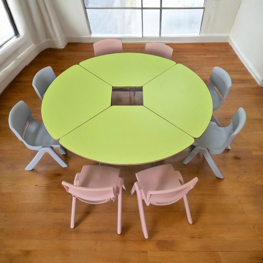 Bàn học Tứ Nguyệt Đơn – Bàn học đơn gấp gọn thông minh, di chuyển linh hoạt, tiết kiệm không gian – HVK-GD-B13