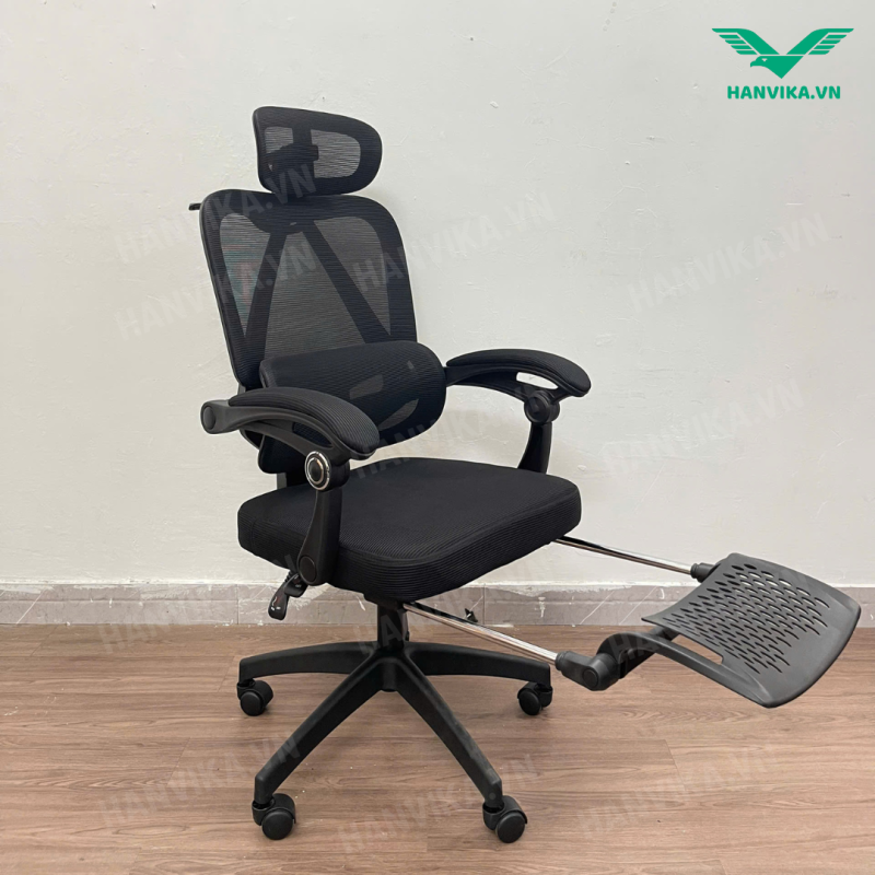 Ghế Công Thái Học HVK-S10 màu đen