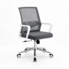 Ghế xoay văn phòng, ghế nhân viên cao cấp, chân thép HVK-GX902 xám