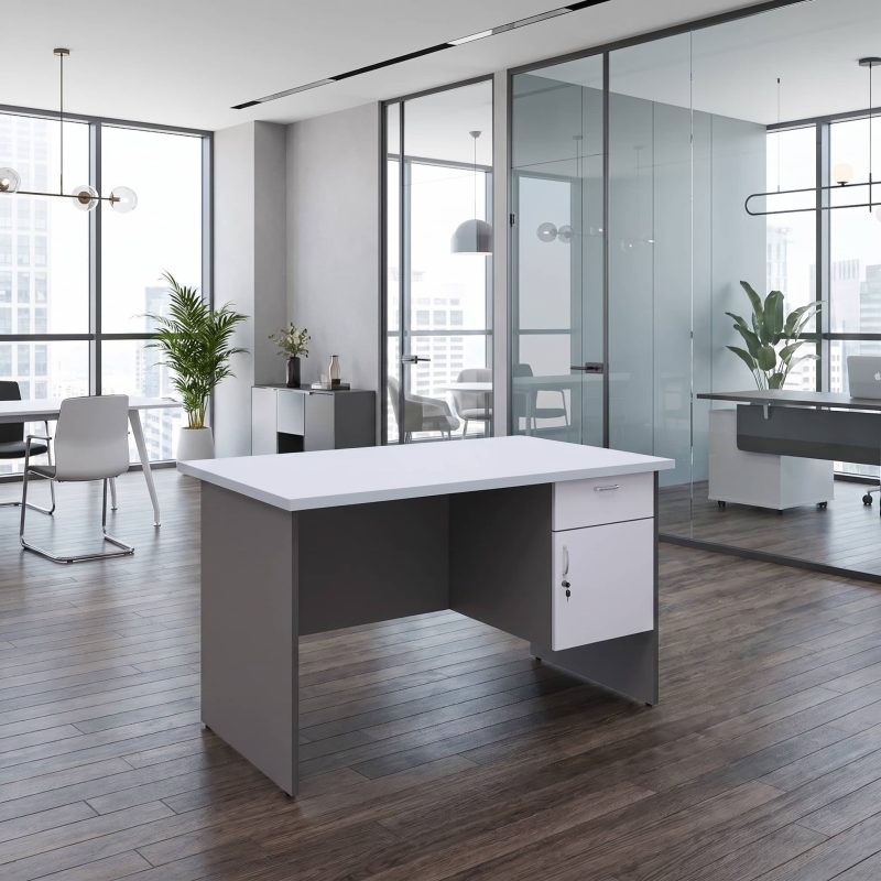 Bàn nhân viên, bàn làm việc văn phòng HVK-NV-B01 – Thiết kế tối giản, bền đẹp cho mọi không gian làm việc