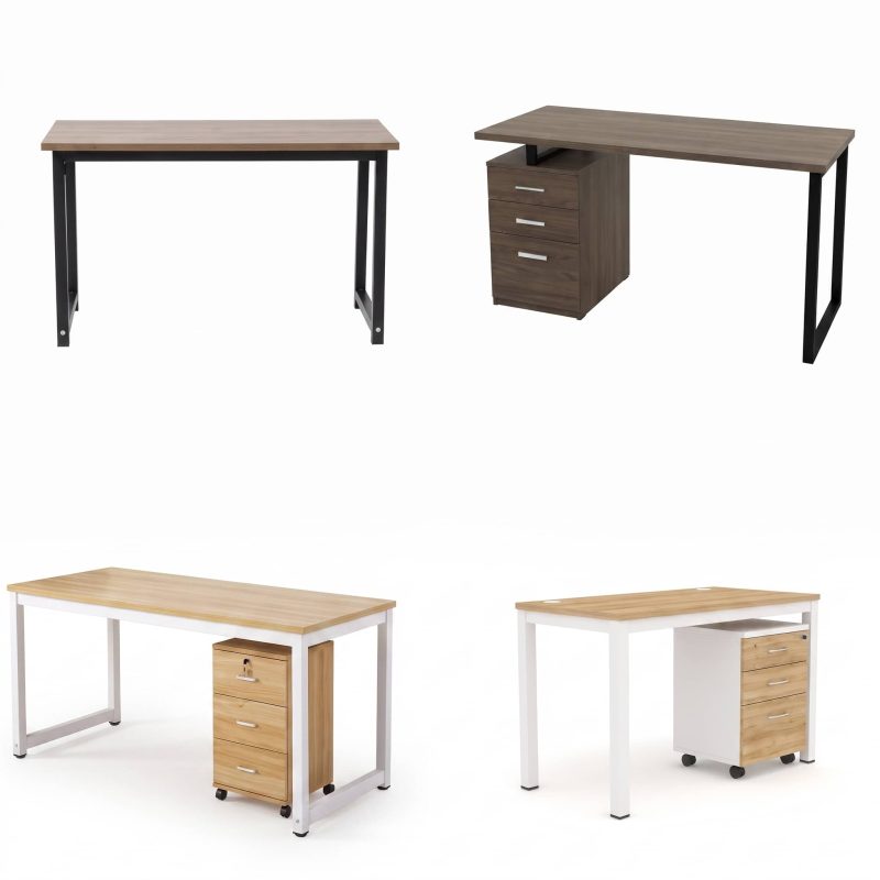 Bàn nhân viên văn phòng HVK-NV-B06 thiết kế hiện đại, hộc tủ di động tiện lợi, mặt gỗ MDF phủ Melamine chống trầy, khung sắt sơn tĩnh điện chắc chắn. Đa dạng kích thước, bảo hành 12 tháng.