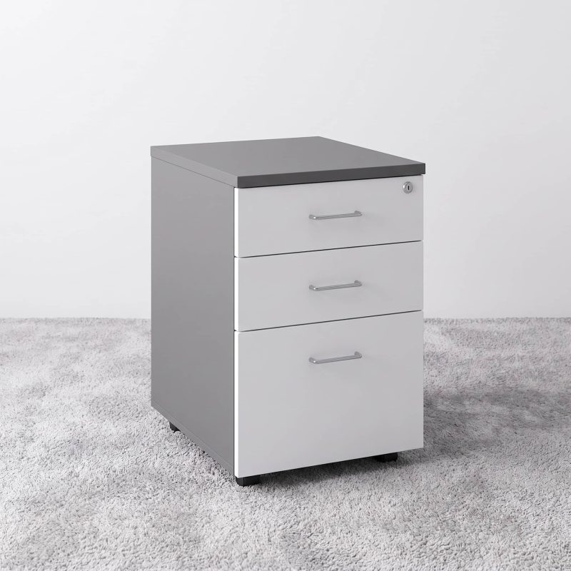 Hộc Tủ Di Động, Hộc Tủ Văn Phòng 3 Ngăn Linh Hoạt Có Khóa HVK-HT03 – Giải Pháp Lưu Trữ Gọn Gàng Cho Mọi Văn Phòng
