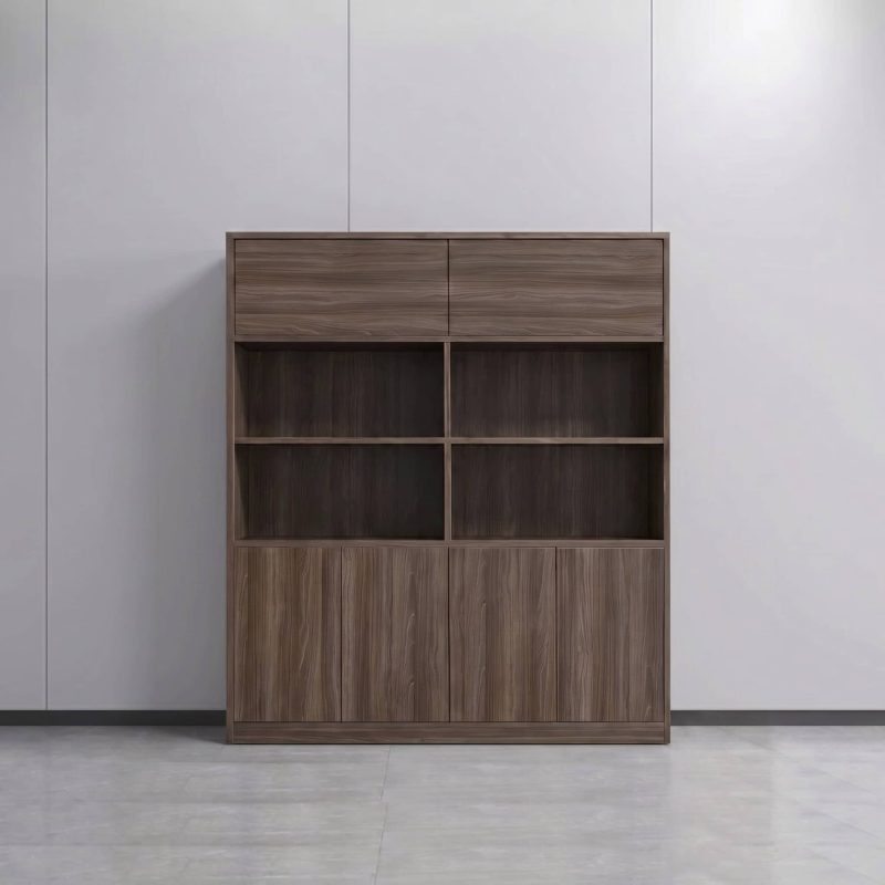 Tủ Giám Đốc Hiện Đại, Tủ Tài Liệu, Tủ Văn Phòng Cao Cấp HVK-TGD01 – Giải Pháp Lưu Trữ Sang Trọng Cho Không Gian Lãnh Đạo