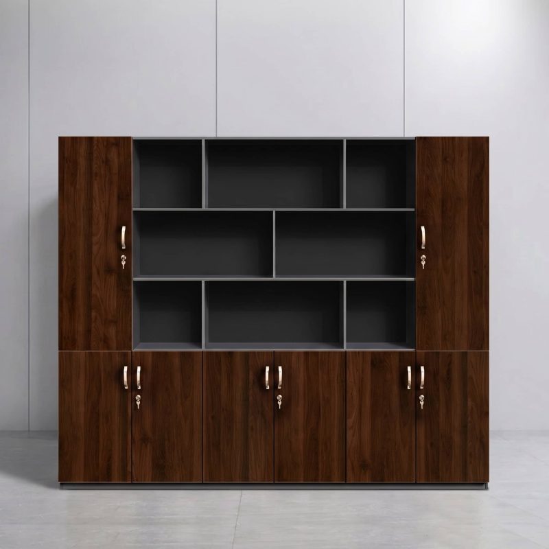 Tủ Giám Đốc Hiện Đại, Tủ Tài Liệu, Tủ Văn Phòng Cao Cấp HVK-TGD06 – Giải Pháp Lưu Trữ Cao Cấp Cho Không Gian Lãnh Đạo