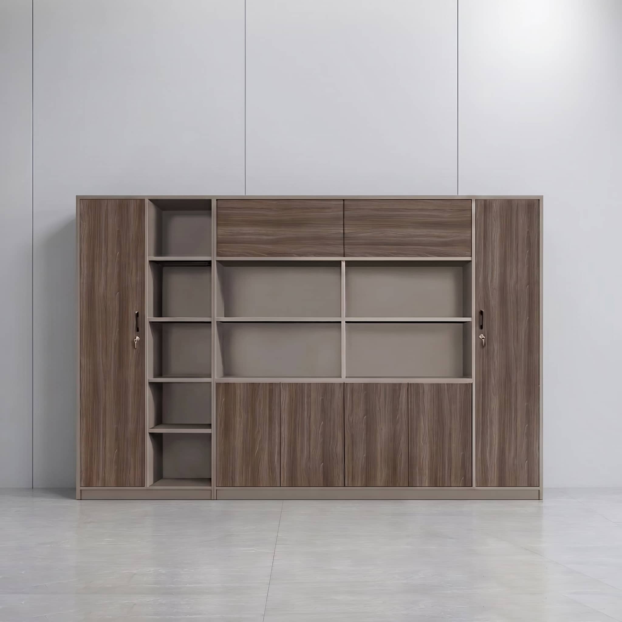 Tủ giám đốc hiện đại, tủ tài liệu, tủ văn phòng cao cấp HVK-TGD07