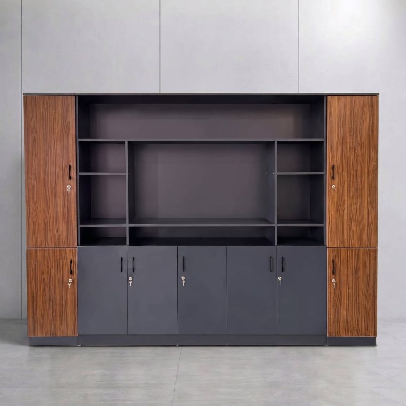 Tủ Giám Đốc Hiện Đại, Tủ Tài Liệu, Tủ Văn Phòng Cao Cấp HVK-TGD08 – Giải Pháp Lưu Trữ Đẳng Cấp Cho Không Gian Lãnh Đạo